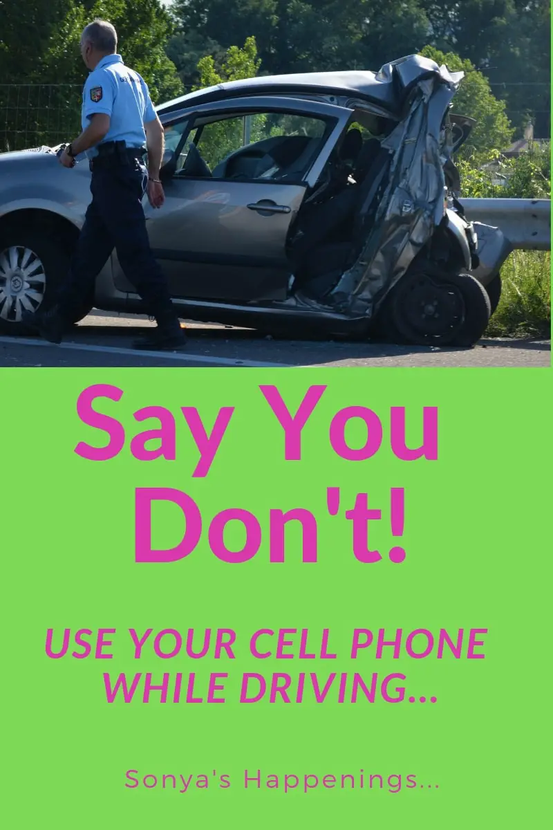texting while driving, driving while on your cellphone,