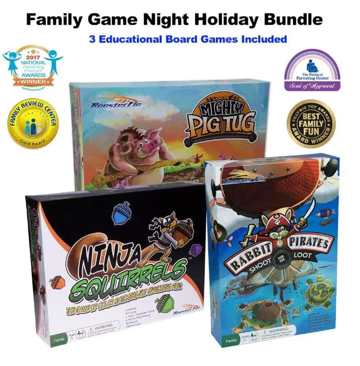 family fun night, free deals, board games