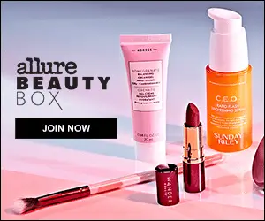 allure beauty box, subscription box, beauty box