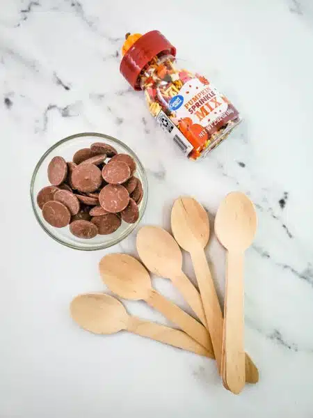 chocolate stirring spoons recipe