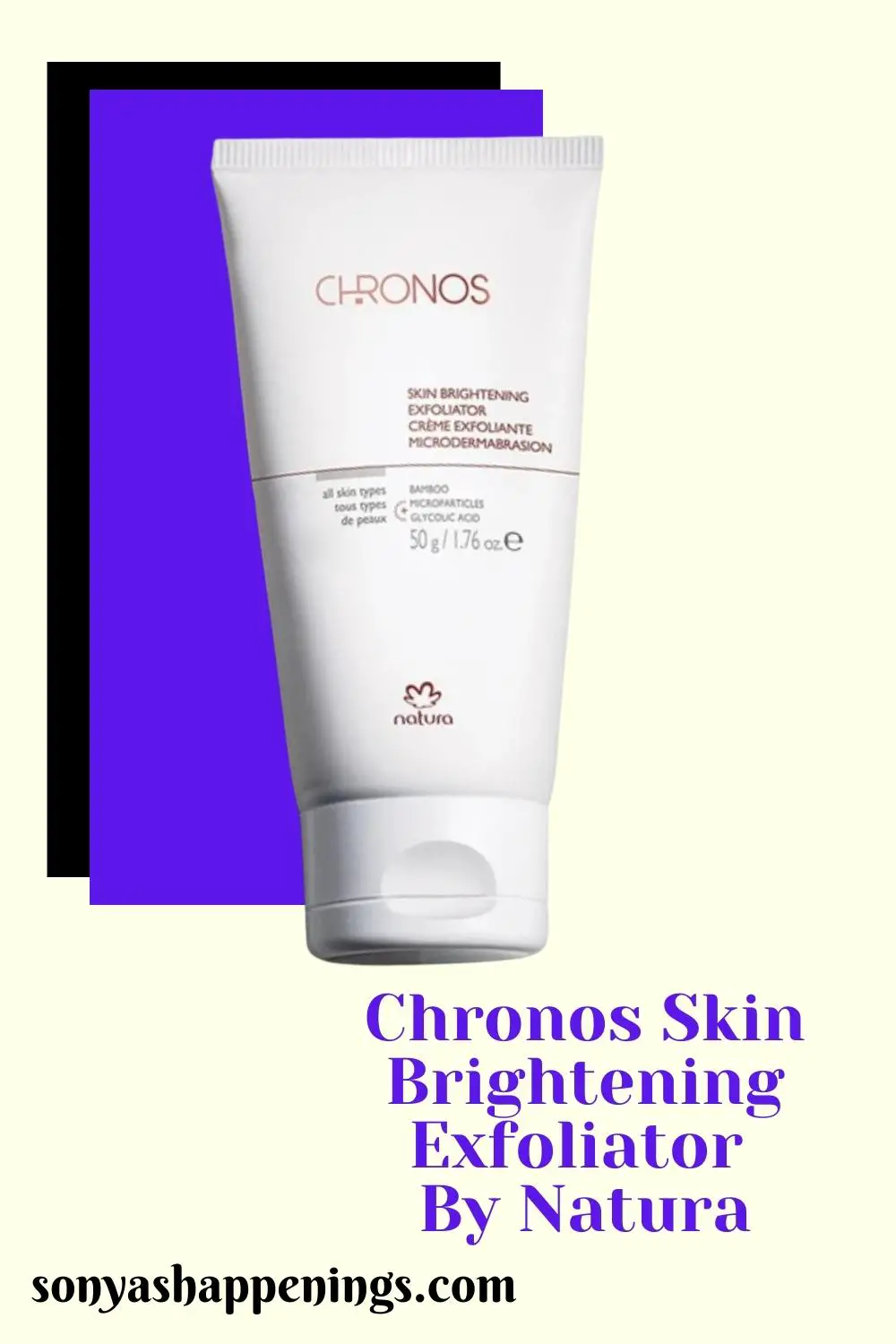 Natura Chronos Skin Brightening Exfoliator